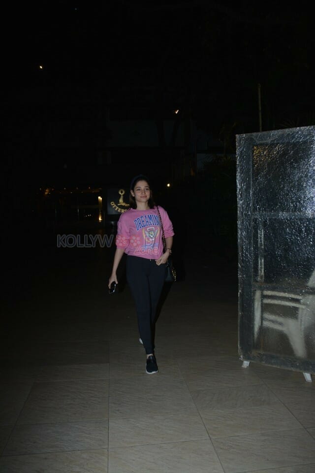 Tamanna Bhatia Spotted At Otters Club In Bandra Pictures