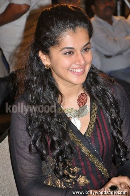 Tapsee At Sahasam Movie Success Meet Pictures