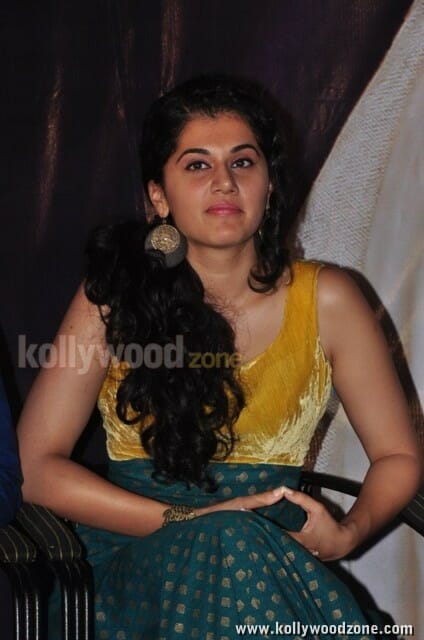 Tapsee At Sahasam Special Show Pictures