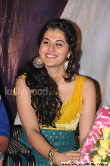 Tapsee At Sahasam Special Show Pictures