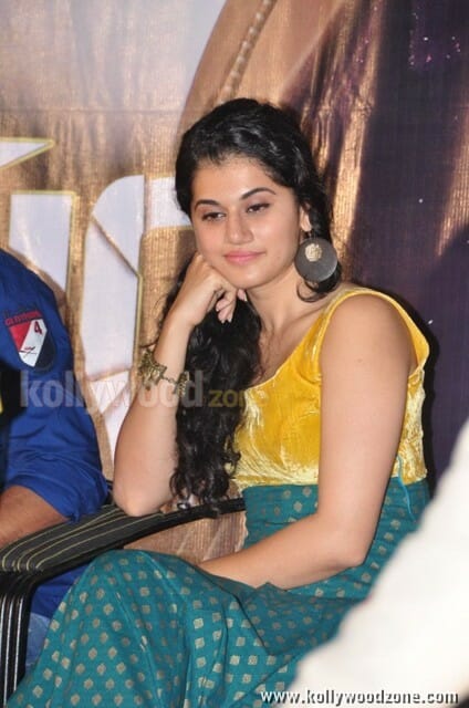 Tapsee At Sahasam Special Show Pictures