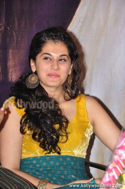 Tapsee At Sahasam Special Show Pictures