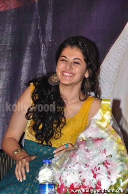 Tapsee At Sahasam Special Show Pictures