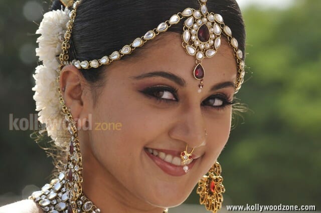 Tapsee In Traditional Saree Photos