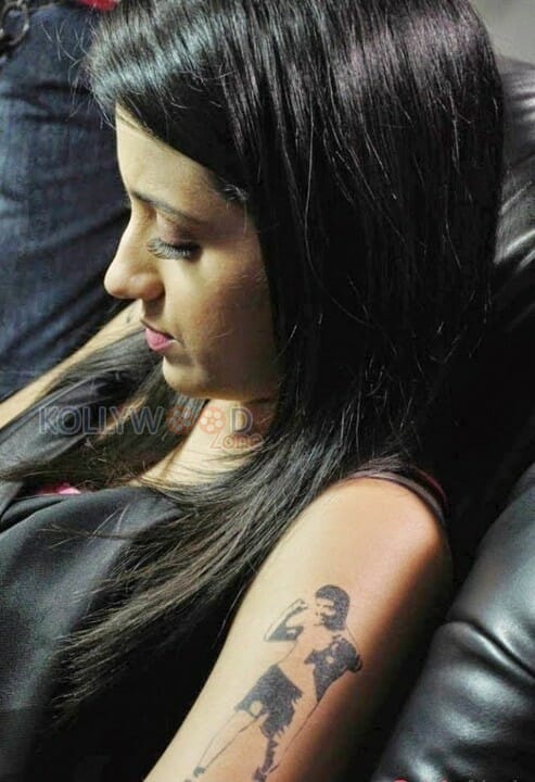 Trisha Krishnan Tattoo Photos