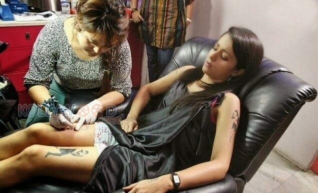 Trisha Krishnan Tattoo Photos