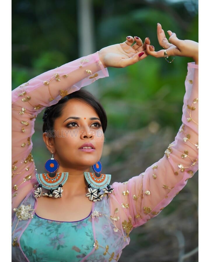 Acharya Movie Actress Anasuya Bharadwaj Photos