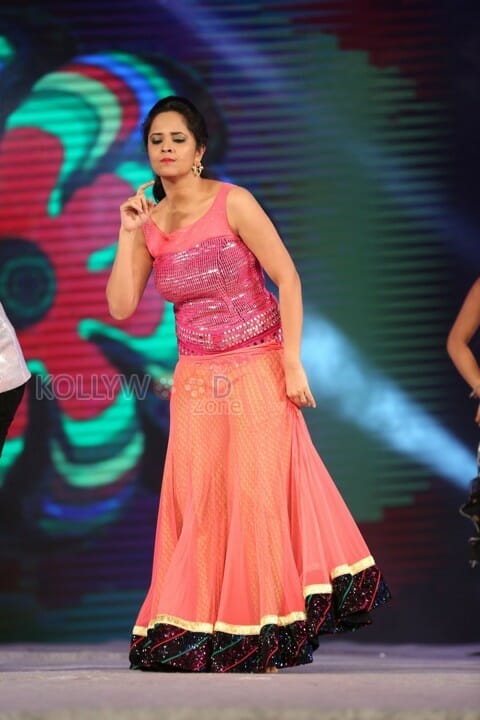 Actress Anasuya At Gama Awards Photos