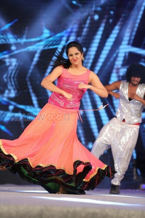 Actress Anasuya At Gama Awards Photos