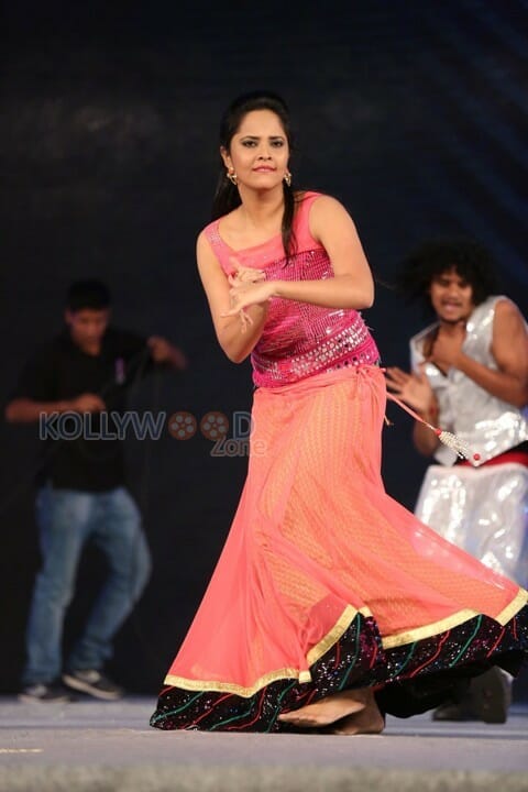 Actress Anasuya At Gama Awards Photos