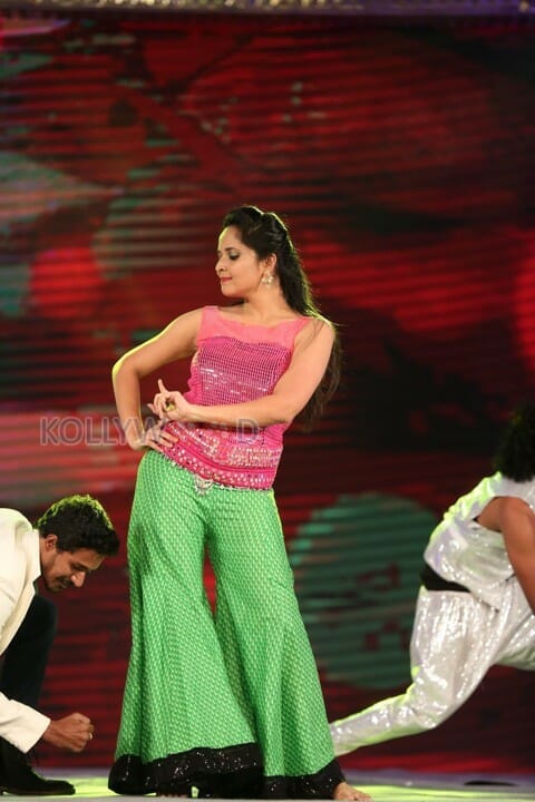 Actress Anasuya At Gama Awards Photos