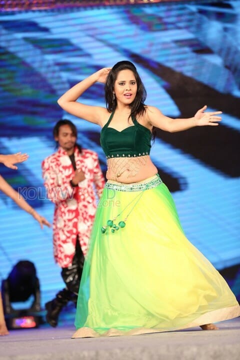 Actress Anasuya At Gama Awards Photos