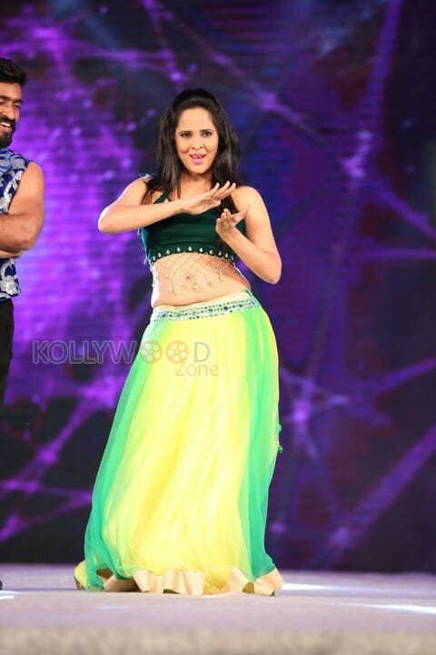 Actress Anasuya At Gama Awards Photos