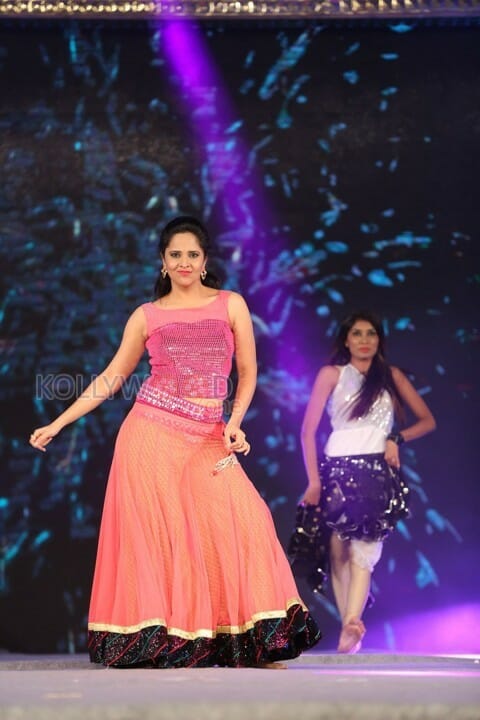 Actress Anasuya At Gama Awards Photos