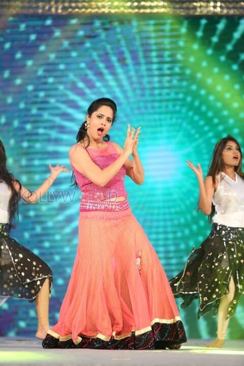 Actress Anasuya At Gama Awards Photos