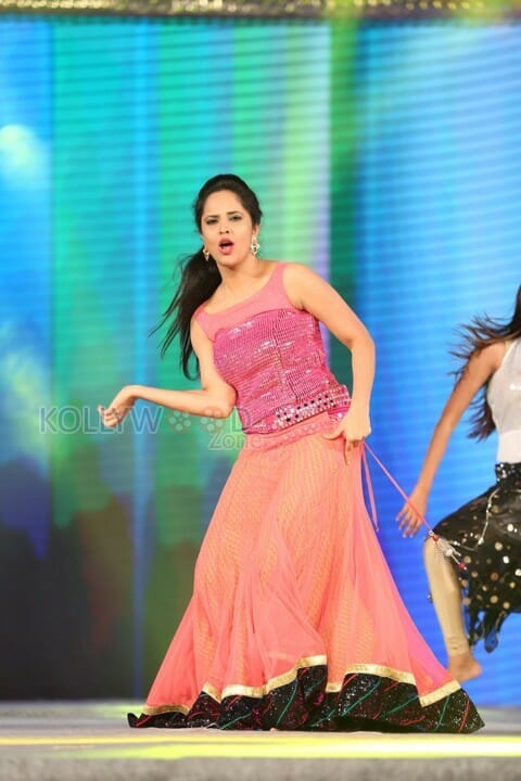 Actress Anasuya At Gama Awards Photos