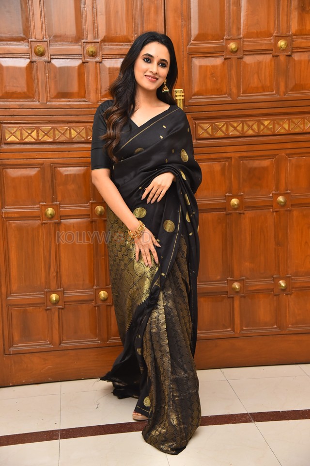 Actress Priyanka Mohan at Saripodhaa Sanivaaram Success Celebrations Event Photos 23