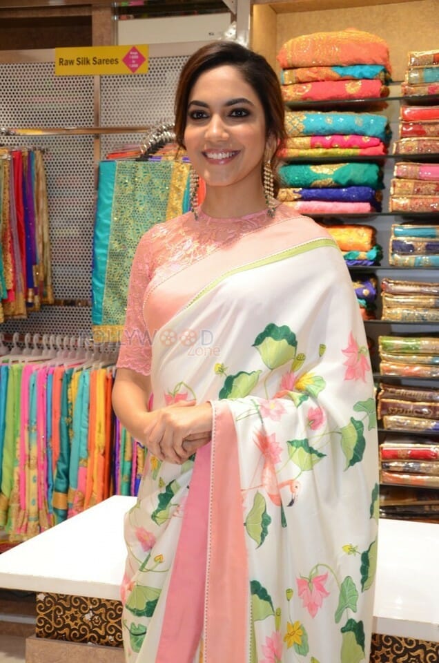 Actress Ritu Varma At Chennai Silks Show Room Opening Photos