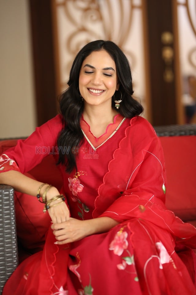 Actress Ritu Varma at Mazaaka Movie Interview Photos 29