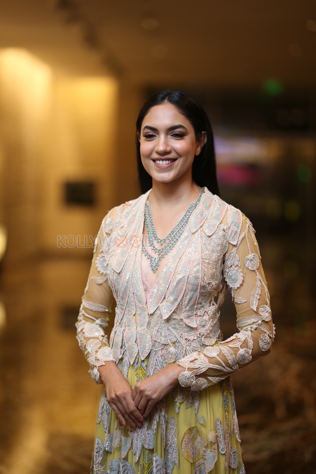 Actress Ritu Varma at Swag Pre Release Event Pictures 09