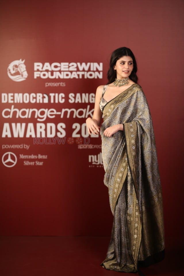 Actress Sanjana Sanghi at Democratic Sangha Change Maker Awards Photos 02