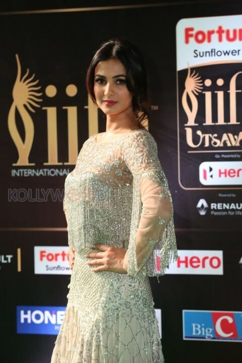 Actress Sonal Chauhan At Iifa Utsavam Pictures