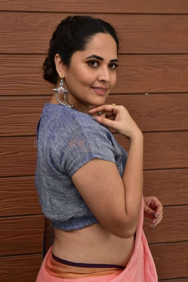 Anasuya Bharadwaj at Peddha Kapu Part 1 Movie Interview Photos 03