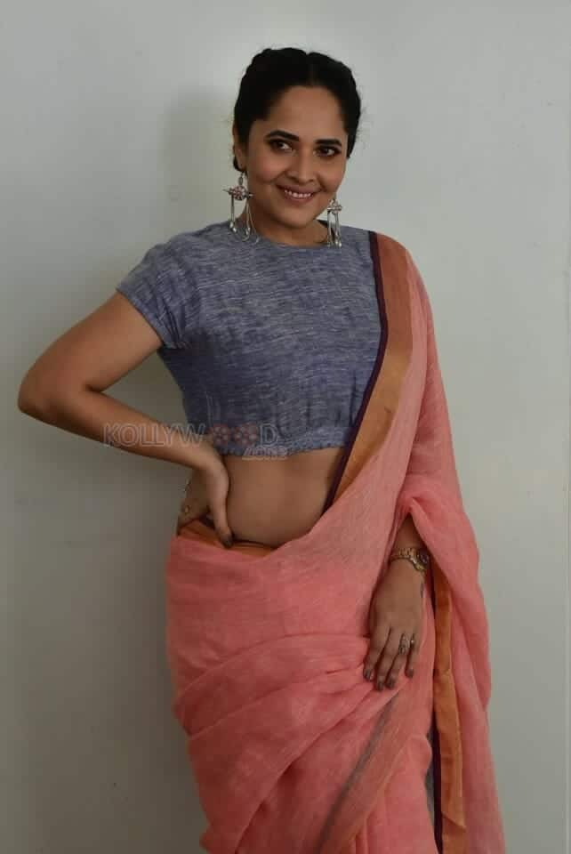 Anasuya Bharadwaj at Peddha Kapu Part 1 Movie Interview Photos 09