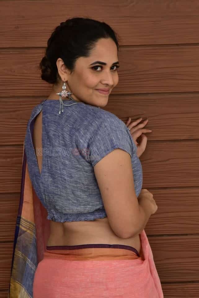 Anasuya Bharadwaj at Peddha Kapu Part 1 Movie Interview Photos 40