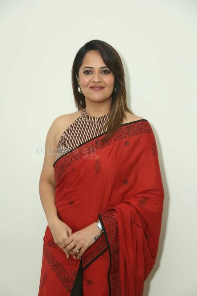 Anasuya Bharadwaj at Rangamarthanda Press Meet Pictures 07