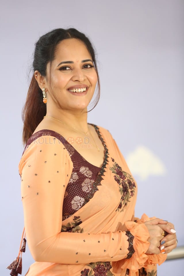 Anasuya Bharadwaj at Simbaa Trailer Launch Photos 04