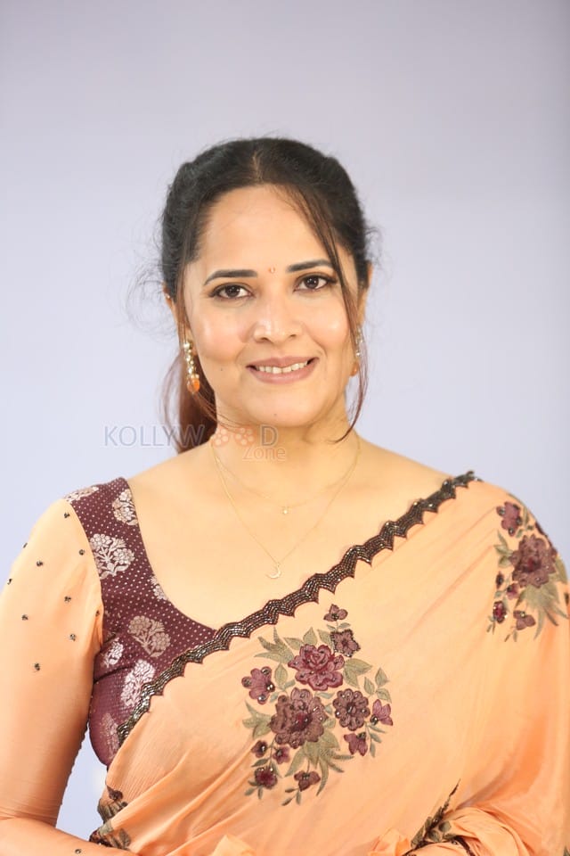 Anasuya Bharadwaj at Simbaa Trailer Launch Photos 11