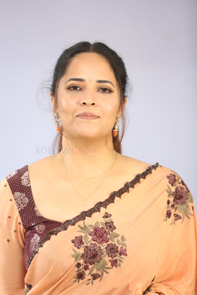 Anasuya Bharadwaj at Simbaa Trailer Launch Photos 12