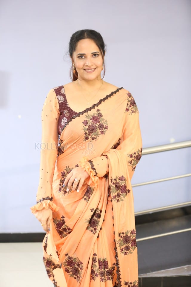 Anasuya Bharadwaj at Simbaa Trailer Launch Photos 14