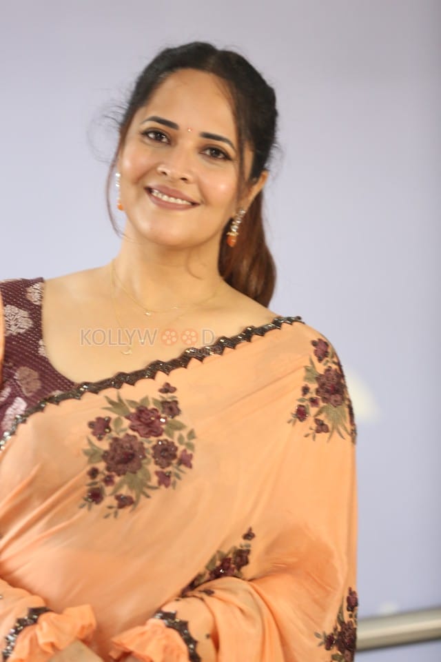 Anasuya Bharadwaj at Simbaa Trailer Launch Photos 22