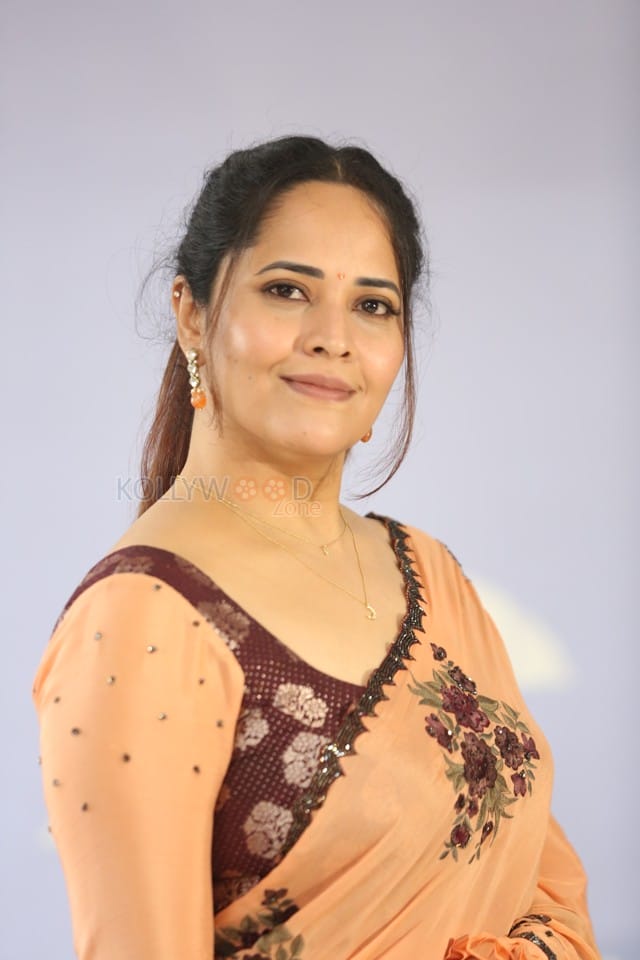 Anasuya Bharadwaj at Simbaa Trailer Launch Photos 25