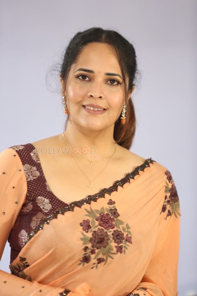 Anasuya Bharadwaj at Simbaa Trailer Launch Photos 26