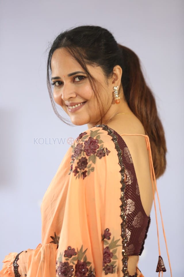 Anasuya Bharadwaj at Simbaa Trailer Launch Photos 28