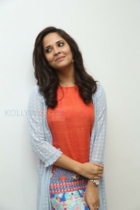 Conversation With Actress Anasuya Photos