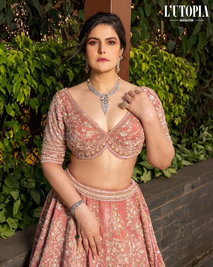 Gorgeous Zareen Khan in Lutopia Magazine Photoshoot Pictures 02