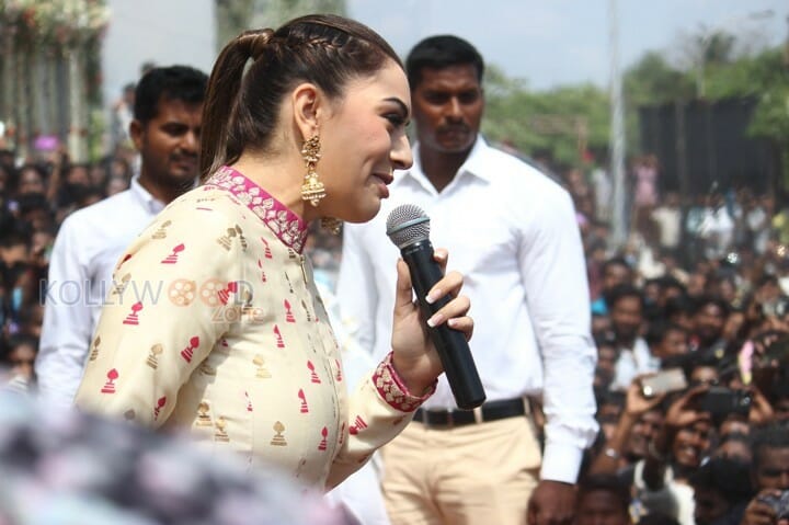 Hansika Motwani At The Legend New Saravana Stores Padi Showroom Inauguration Pictures