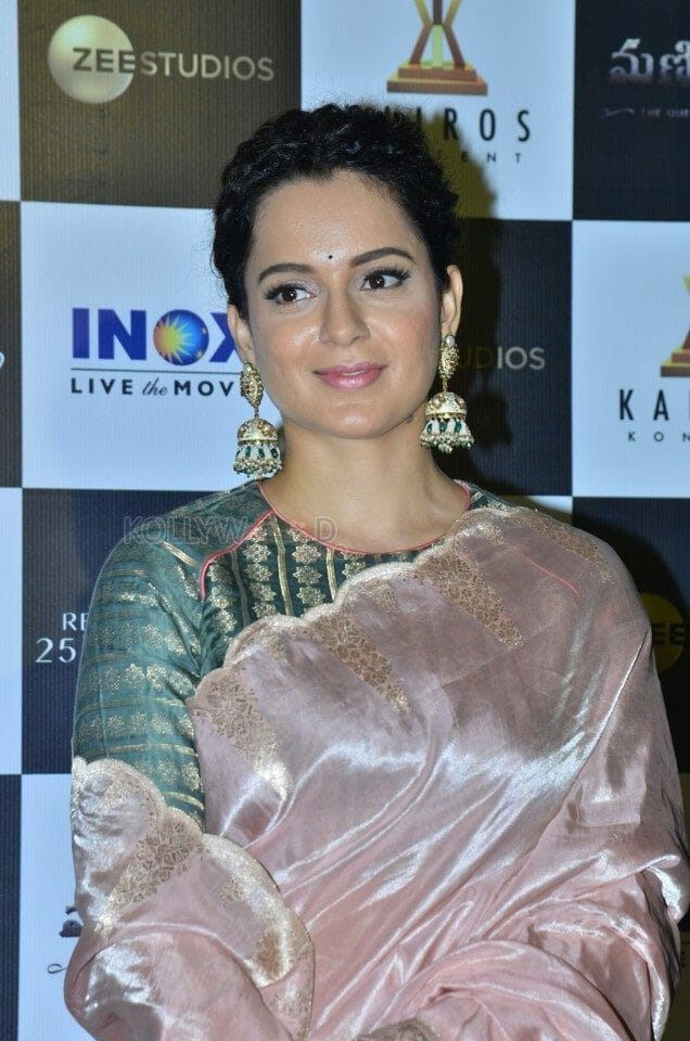 Kangana Ranaut At Manikarnika Movie Event Photos