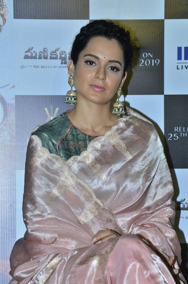 Kangana Ranaut At Manikarnika Movie Event Photos