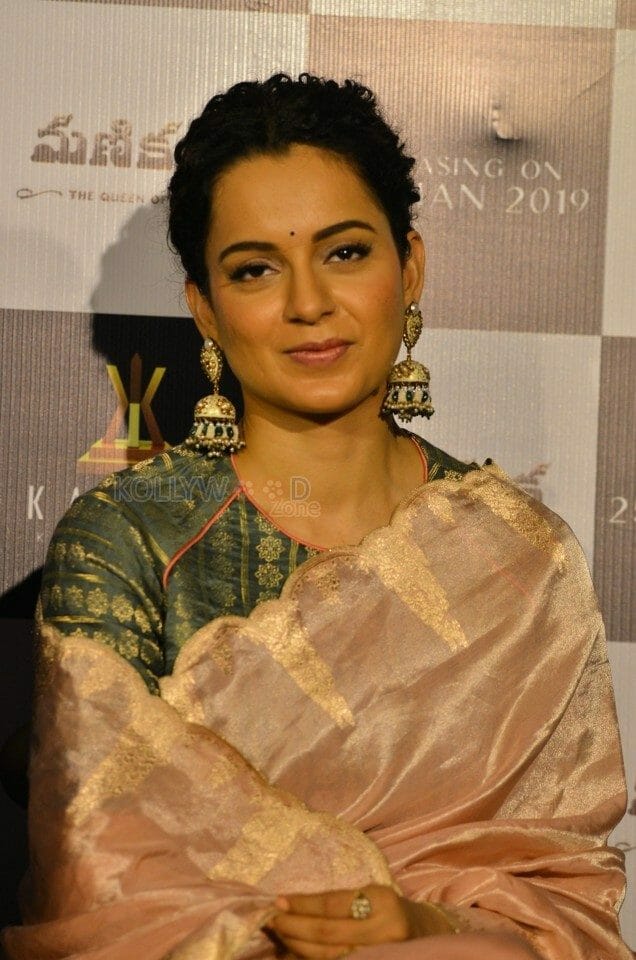 Kangana Ranaut At Manikarnika Movie Event Photos