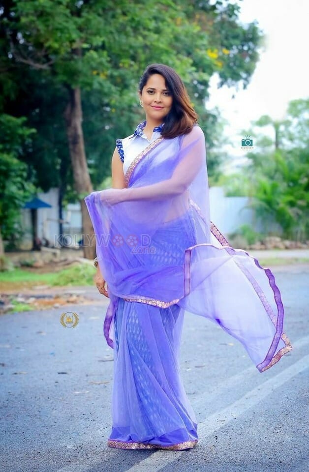 Tollywood Anchor Anasuya Bharadwaj Saree Pictures