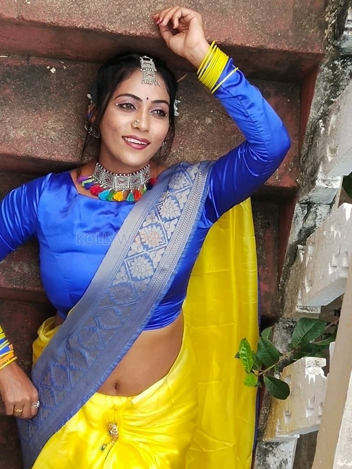 Chepala Katha Fame Meghana Chowdary Latest Dussehra Festival Stills