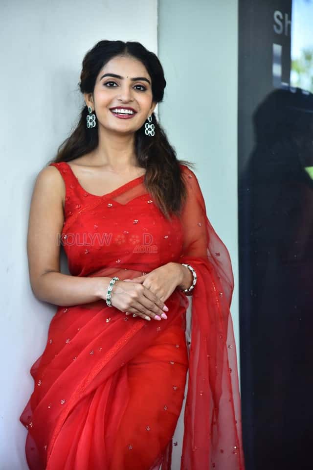 Actress Ananya Nagalla at Sreekakulam Sherlock Holmes Trailer Launch Event Photos 04