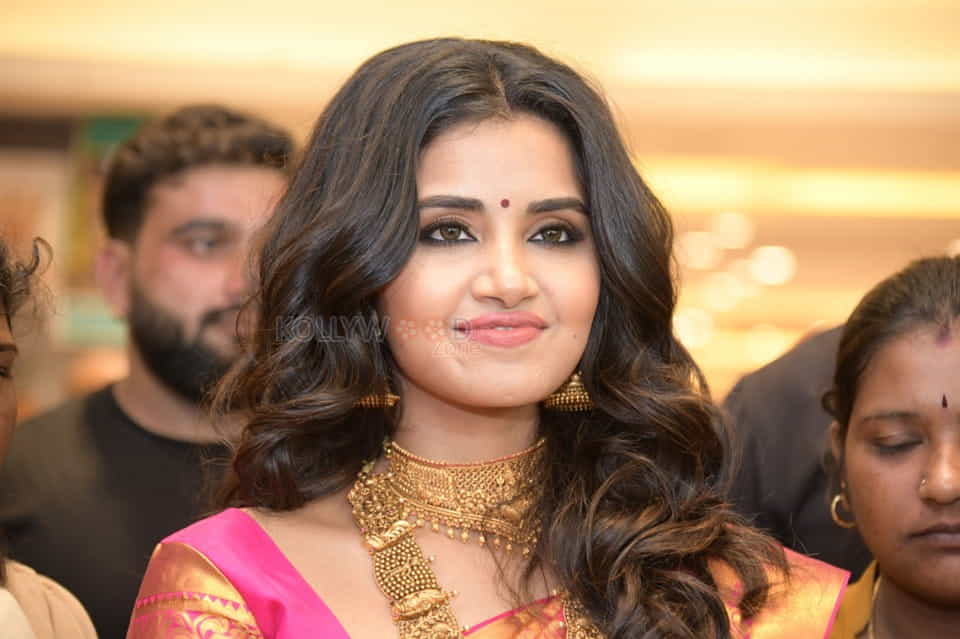 Actress Anupama Parameswaran At Anutex Shopping Mall Grand Festival Prizes And Collection Launch Photos