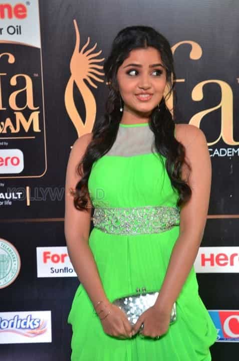 Actress Anupama Parameswaran At Iifa Utsavam Photos