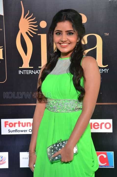 Actress Anupama Parameswaran At Iifa Utsavam Photos